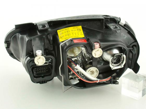 Scheinwerfer Set VW Golf 4 Typ 1J 98-03 schwarz Scheinwerfer Set VW Golf 4 Typ 1J 98-03 schwarz